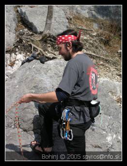 Bohinj - Sector A1 (lezenie, lezení, climbing)