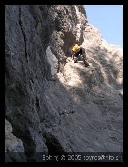 Bohinj - Sector A1 (lezenie, lezení, climbing)