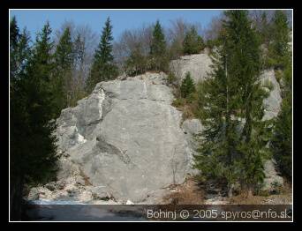 Bohinj - Sector A1 (lezenie, lezení, climbing)