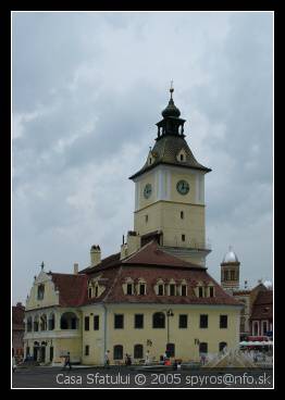 Romania (Rumunsko) | Braşov (Brašov) | Casa Sfatului (Rathaus)