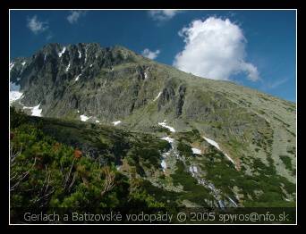 Vysoké Tatry | Gerlachovský štít a Batizovské vodopády v spádoch