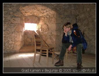 Hrad Kamen v Begunje na Gorenjskem