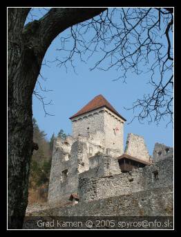 Hrad Kamen v Begunje na Gorenjskem