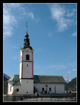 Zg. Jezersko (kostol, church)