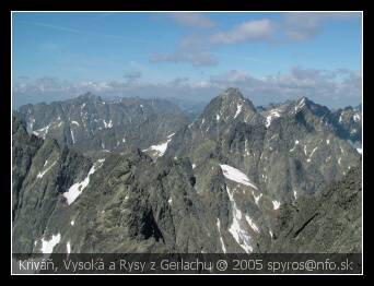 Vysoké Tatry | Kriváň, Vysoká, Rysy