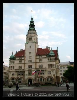 Slezsko (Sliezsko) | Radnica v Opave (Opavská radnice)
