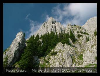 Romania (Rumunsko) | Piatra Craiului (Kráľovský kameň) | Marele Grohotis