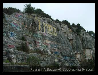 Rovinj (Climbing, Lezenie, Rovigno, Chorvátsko, Croatia, Hrvatska)