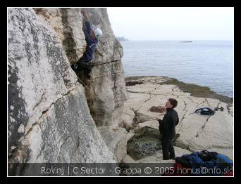 Rovinj (Climbing, Lezenie, Rovigno, Chorvátsko, Croatia, Hrvatska)