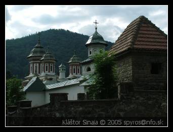 Rumunsko | Sinája (Sinaia) | Kláštor (Monastir)