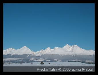 Vysoké Tatry zrána