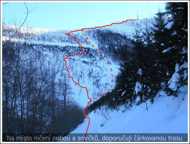 Moravskoslezské Beskydy | Lysá hora | Skialpinizmus