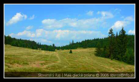 Slovenský Raj | Malá glacká poľana
