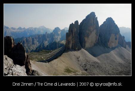 Drei Zinnen / Tre Cime di Lavaredo (2999 m.n.m.)