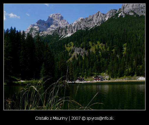 Lago di Misurina - Cristallo a Popena