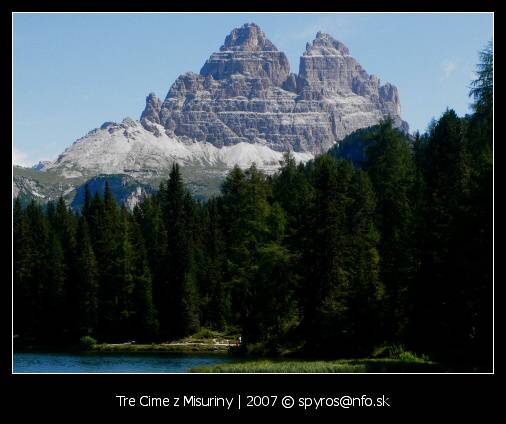 Lago di Misurina - Tre Cime