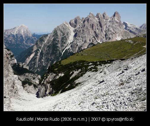 Rautkofel (Monte Rudo)